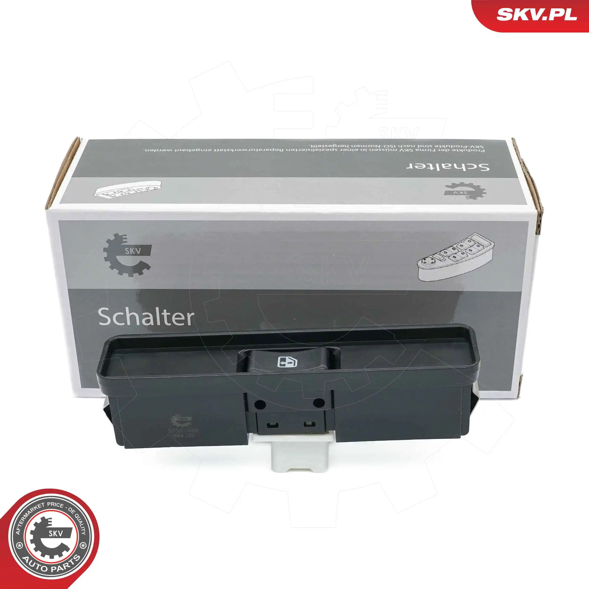 Switch, window regulator